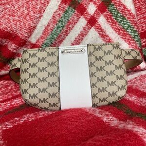 Beige Michael Kors Fanny pack rarely used